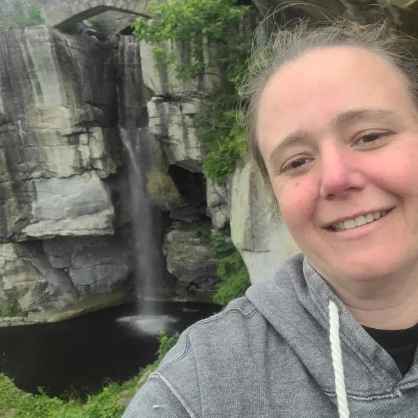 Co-owner Latricia at LNK Performance Horses in Bloomingdale, Georgia, supporting training, boarding, and lessons with a focus on horse wellness and balance.