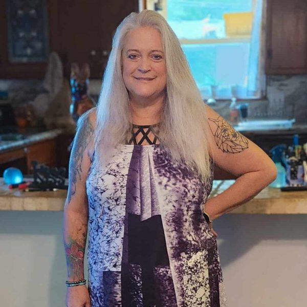 Trainer Kimberly at LNK Performance Horses in Bloomingdale, Georgia, providing professional horse training and private riding lessons for all experience levels.